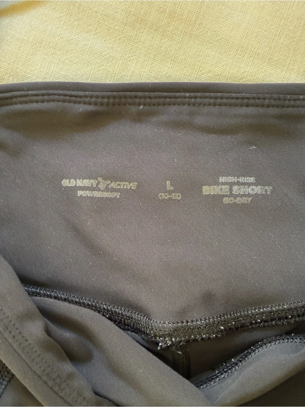 Old Navy  | Like new girls black stretch biker shorts kick shorts size 10-12